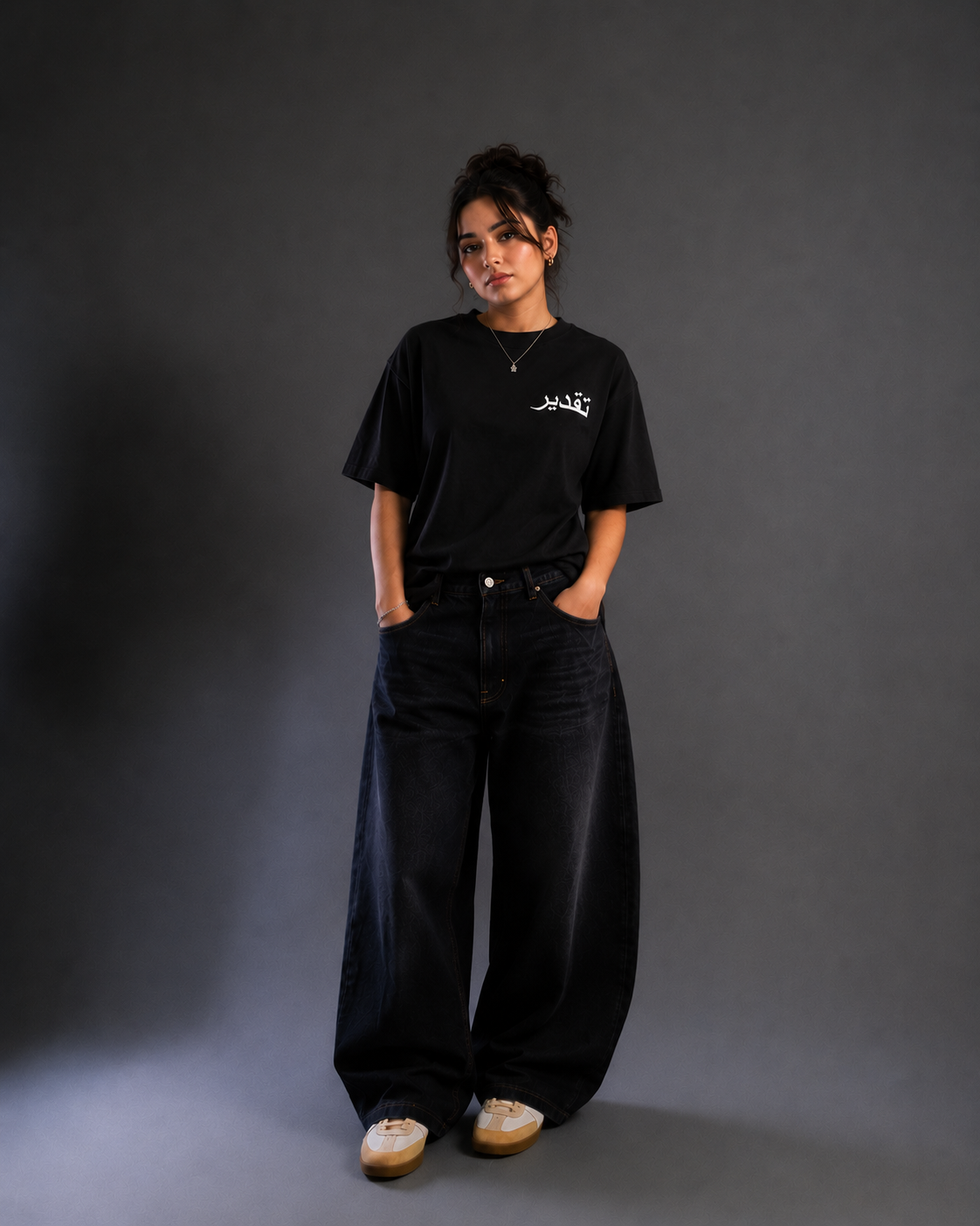 Taqdeer Signature Oversized Black