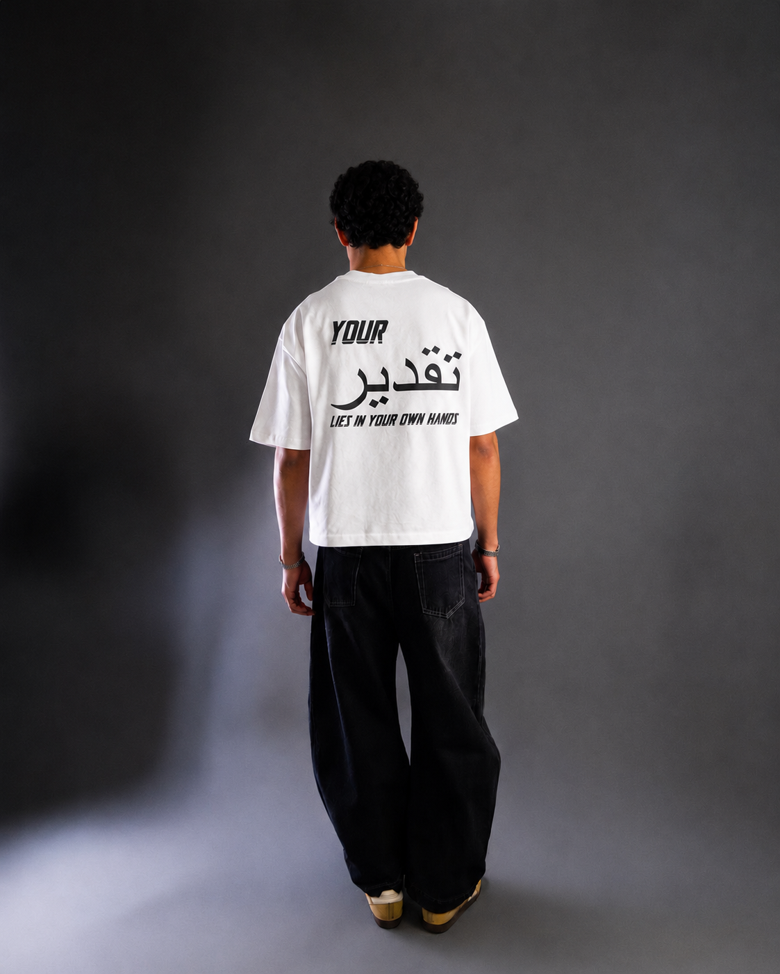 Taqdeer Signature Oversized White