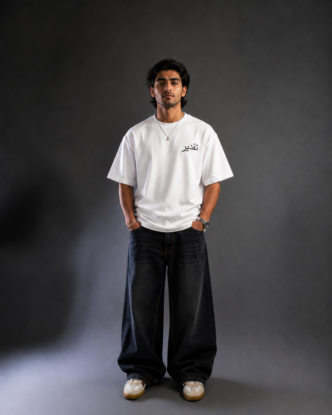 Taqdeer Signature Oversized White