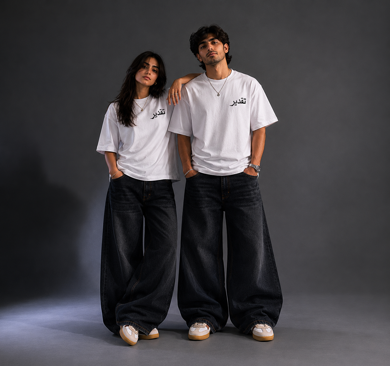 Taqdeer Signature Oversized White